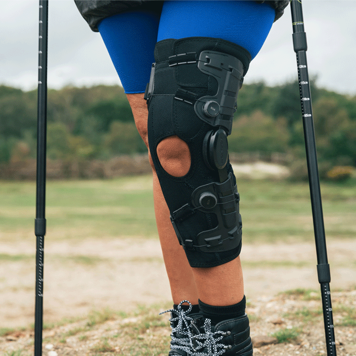 DonJoy OA GO Single Upright Soft Knee Brace for Osteoarthritis – Motioncare